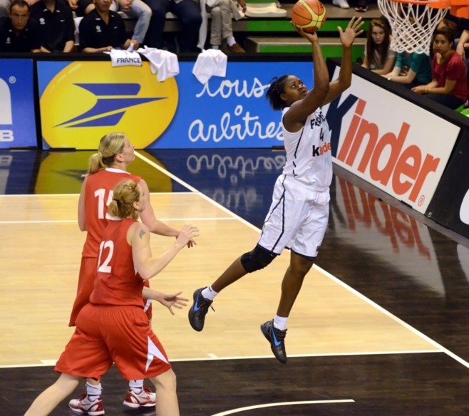 Isabelle YACOUBOU, MVP à l'issue de la rencontre